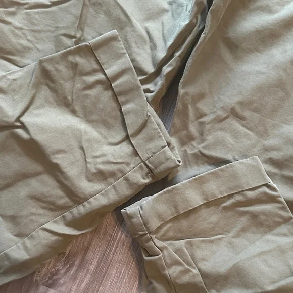 Zara Olive Green Drawstring Pants - Picture 5 of 5